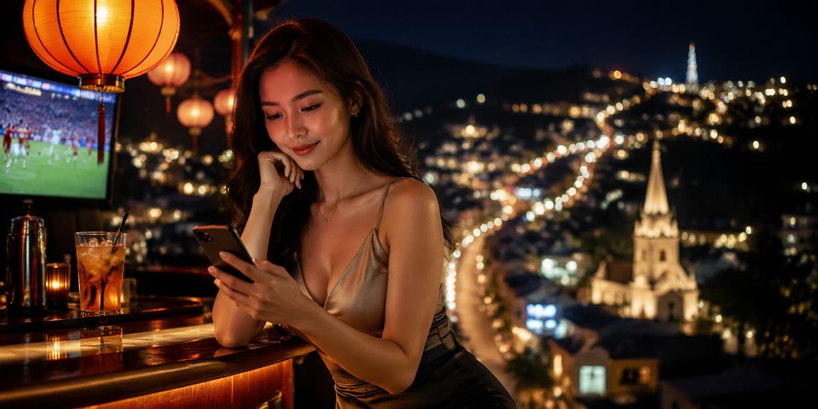 Người chơi đăng nhập tài khoản cá cược trực tuyến tại Hội An về đêm